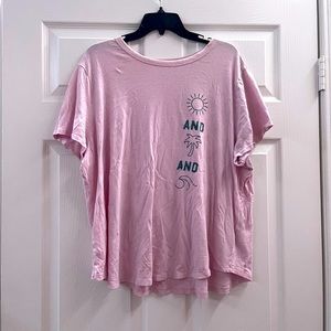 Light pink old navy shirt
